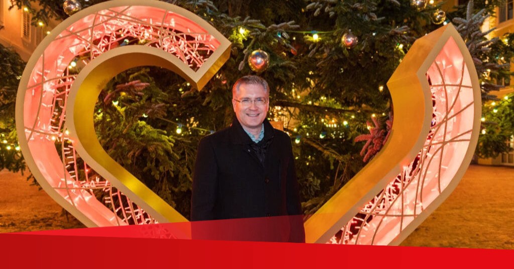 Weihnachtliches Schaufenster-Gewinnspiel in St. Veit