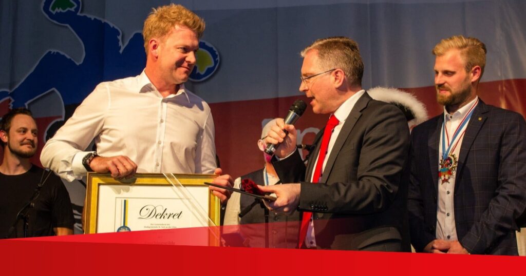 Stadtwappen f&uuml;r St. Veiter Faschingsnarren